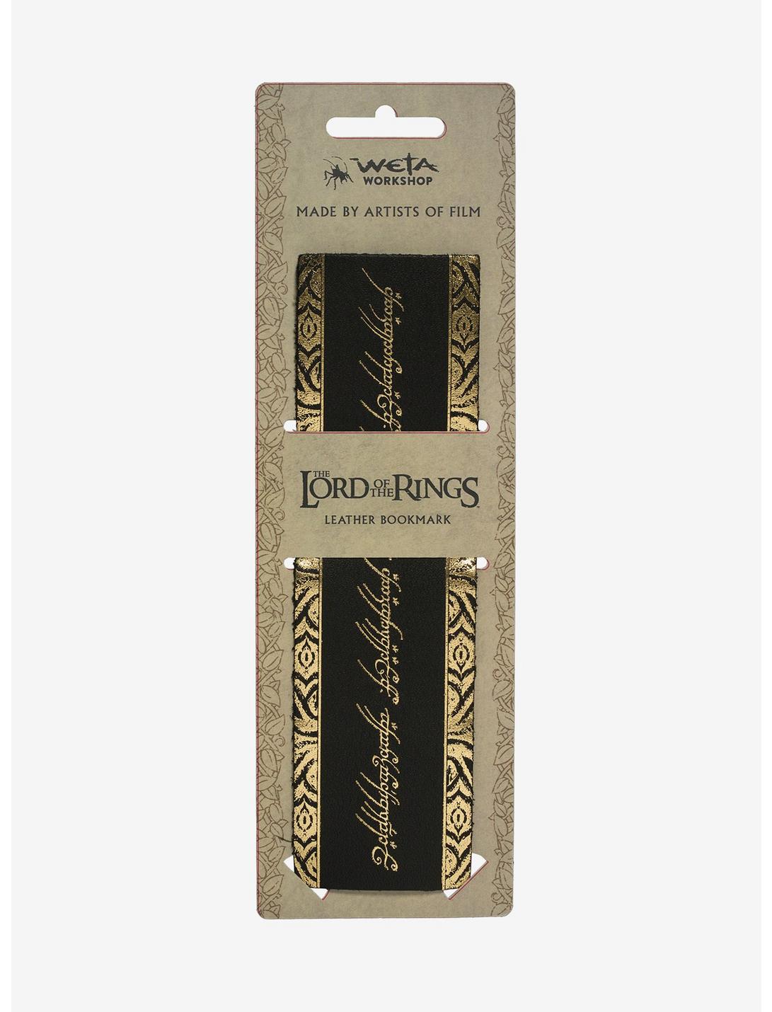 The Lord Of The Rings Leather Bookmark, , hi-res
