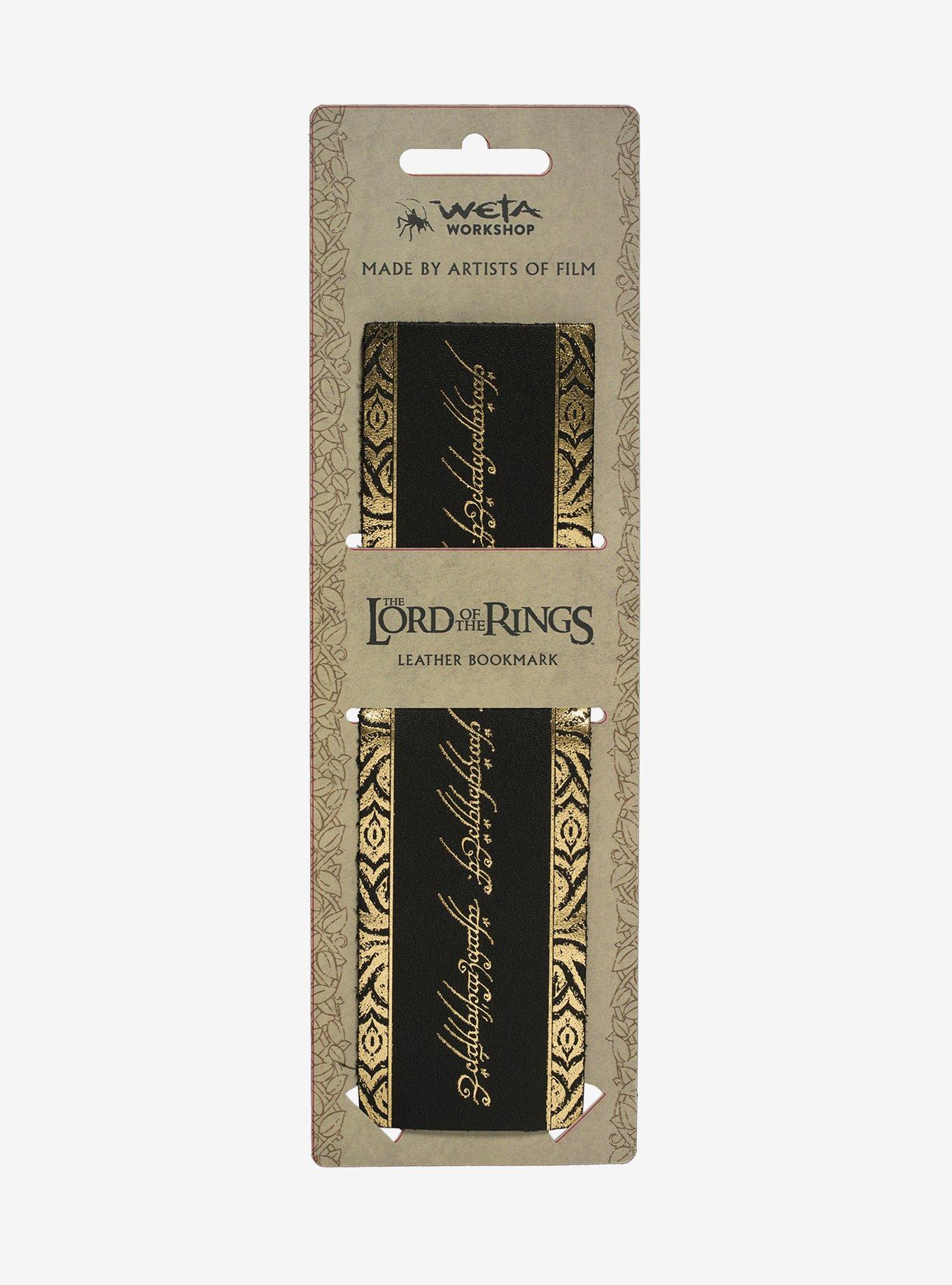 The Lord Of The Rings Leather Bookmark, , hi-res