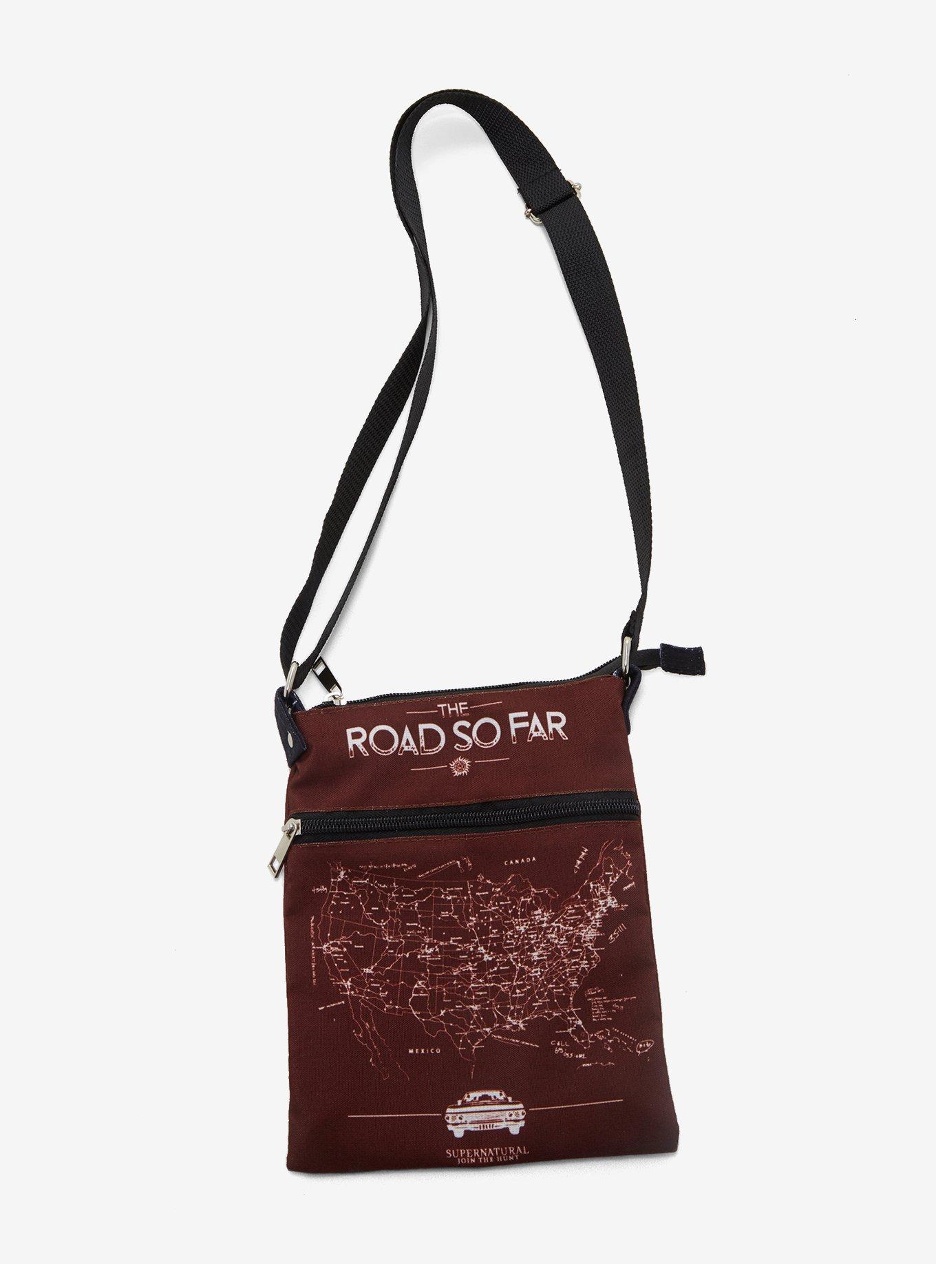 Supernatural Road So Far Passport Crossbody Bag, , hi-res