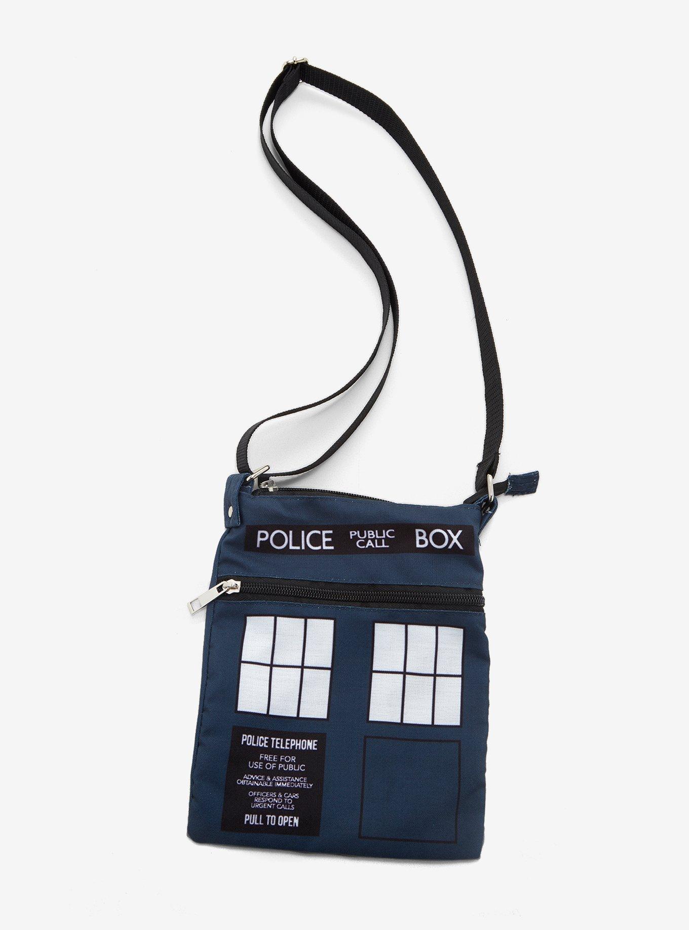 Doctor Who TARDIS Passport Crossbody Bag, , hi-res