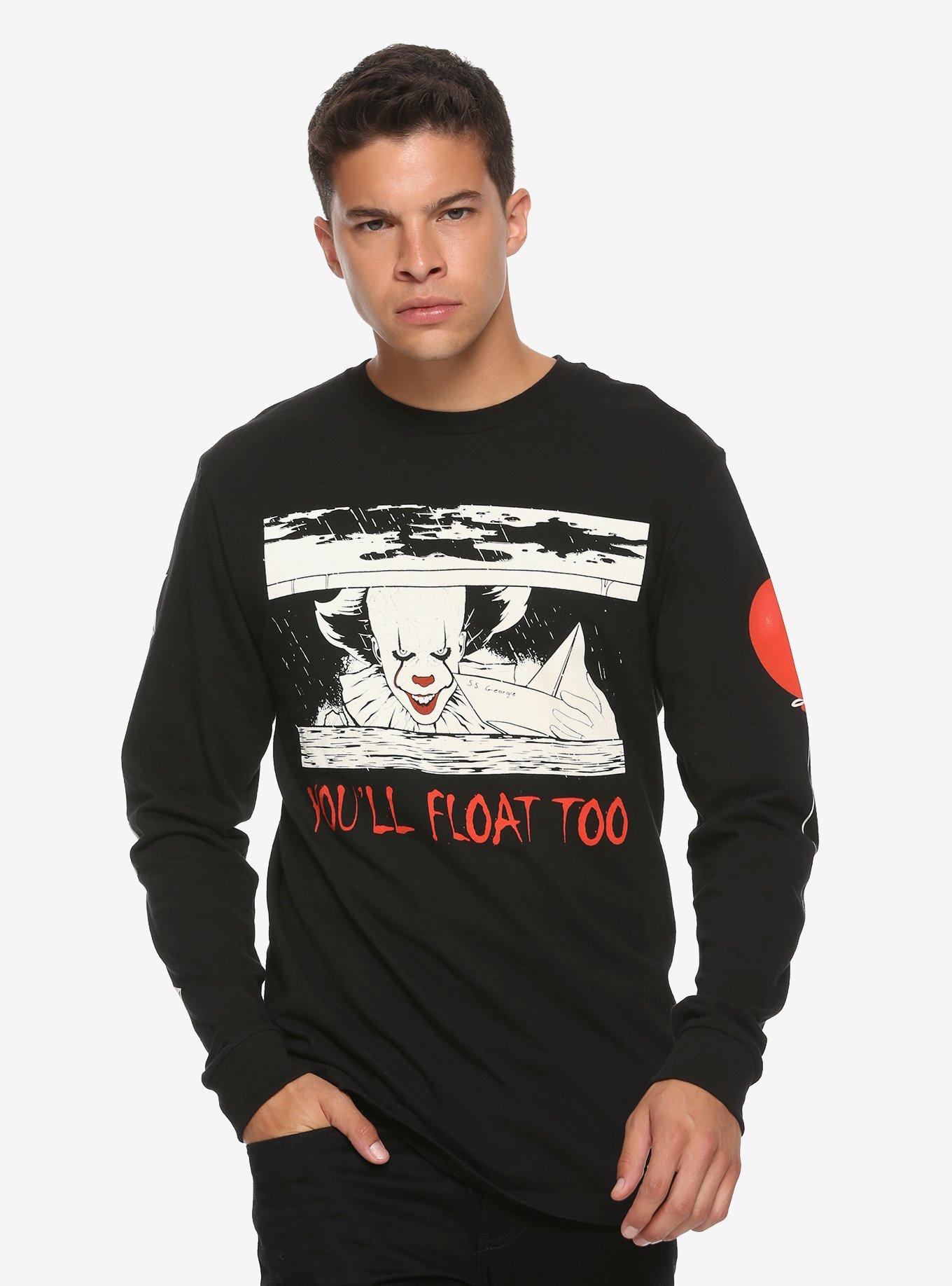 Pennywise hoodie hot topic sale