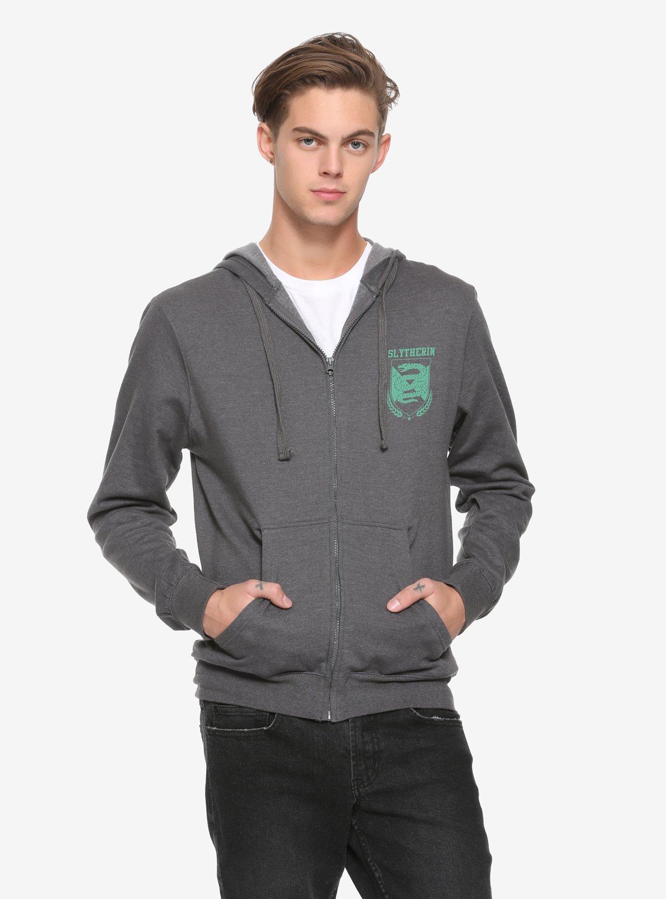 Harry Potter Slytherin Quidditch Team Zipper Hoodie | Hot Topic