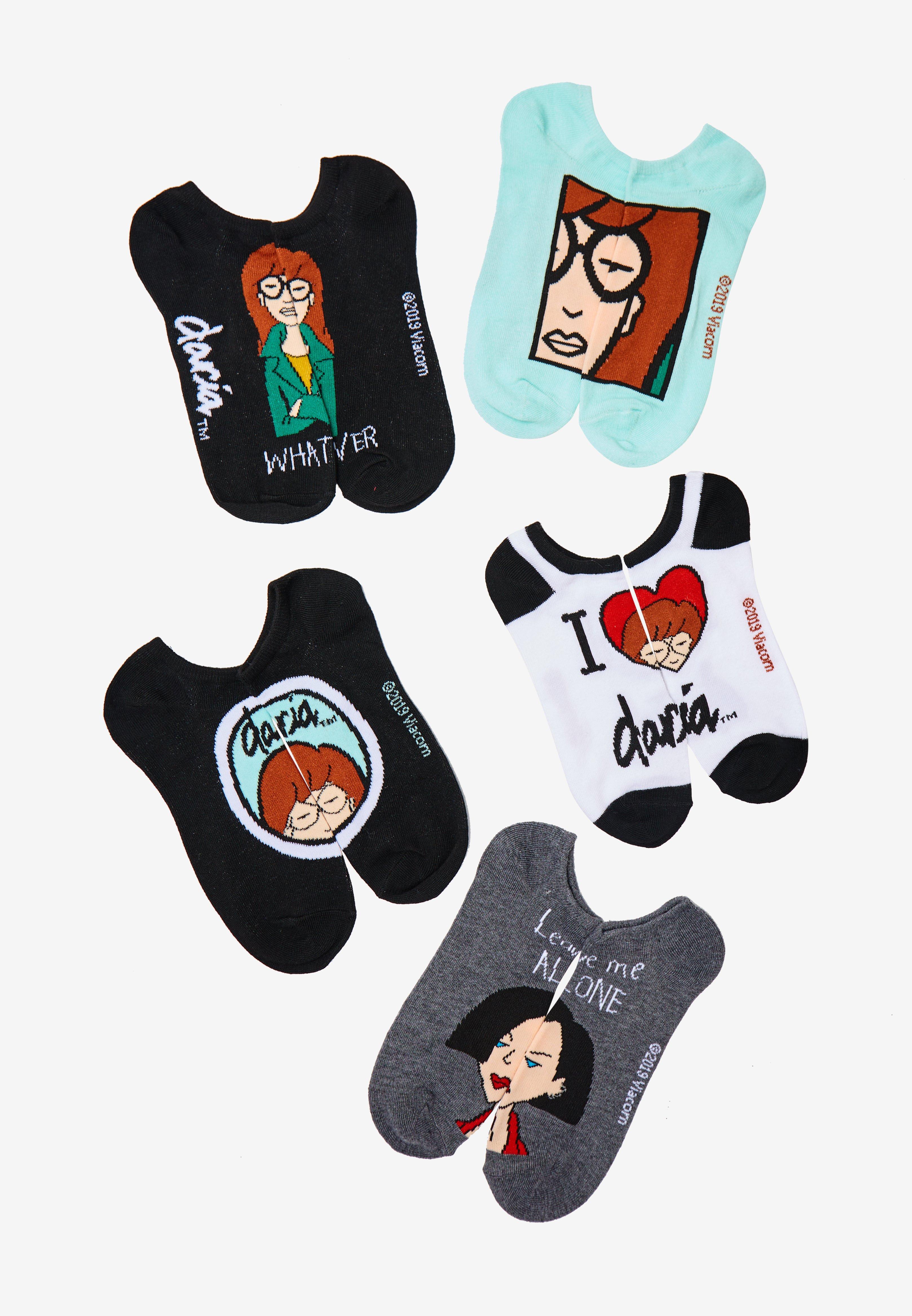 Daria No-Show Socks 5 Pair, , hi-res