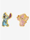 Disney Lilo & Stitch Angel & Stitch Enamel Pin Set - BoxLunch Exclusive, , hi-res
