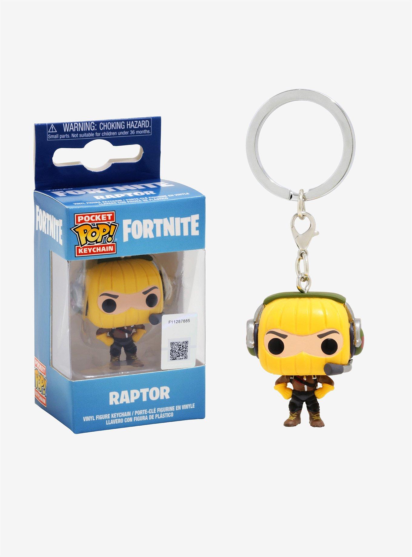 Funko Fortnite Pocket Pop! Raptor Key Chain, , hi-res