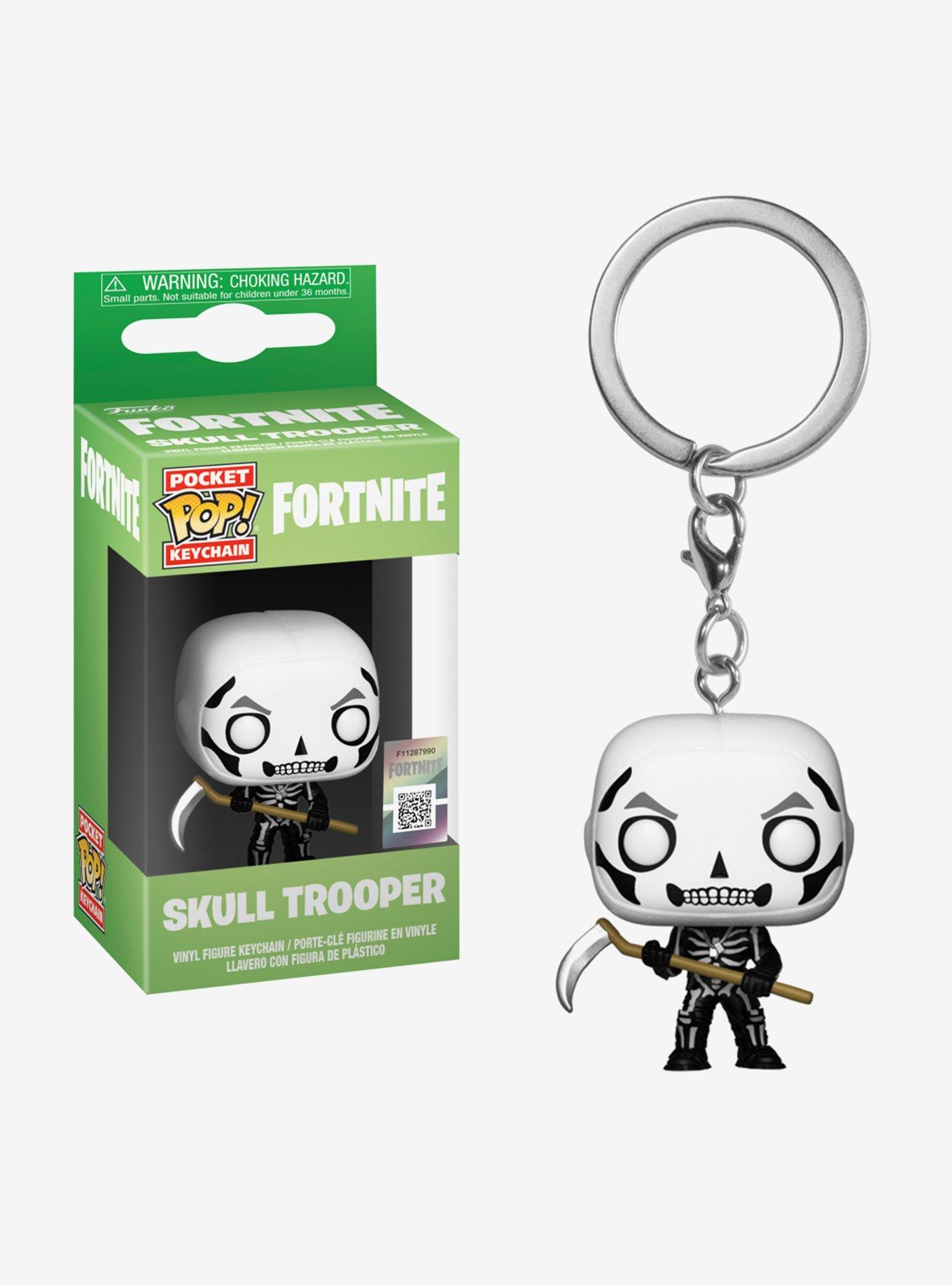 Funko Fortnite Pocket Pop! Skull Trooper Vinyl Key Chain, , hi-res