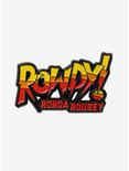 WWE Ronda Rousey Rowdy! Enamel Pin, , hi-res