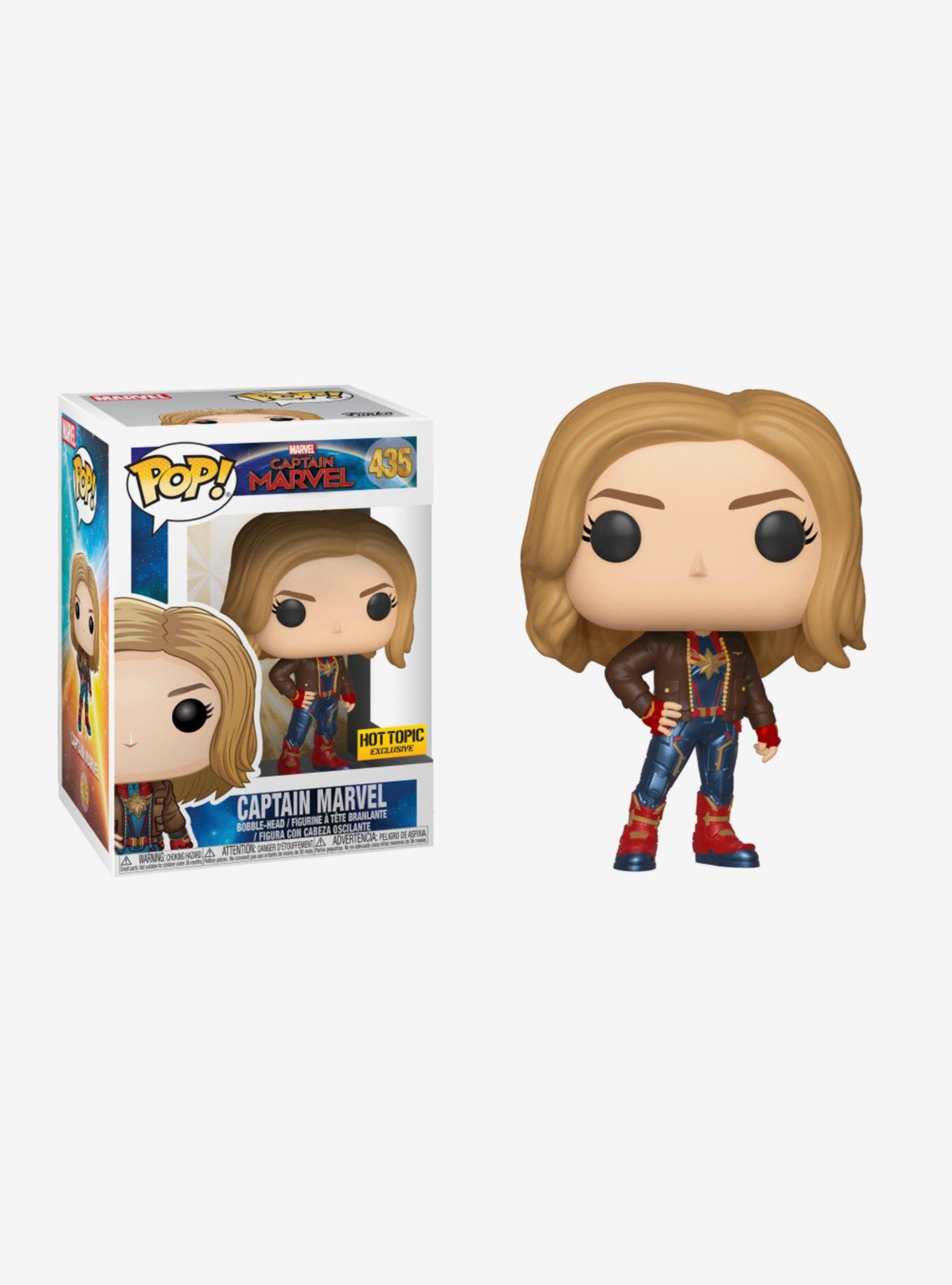 Captain marvel hot topic exclusive cheap funko pop