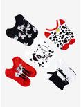 Disney 101 Dalmatians No-Show Socks 5 Pair, , hi-res