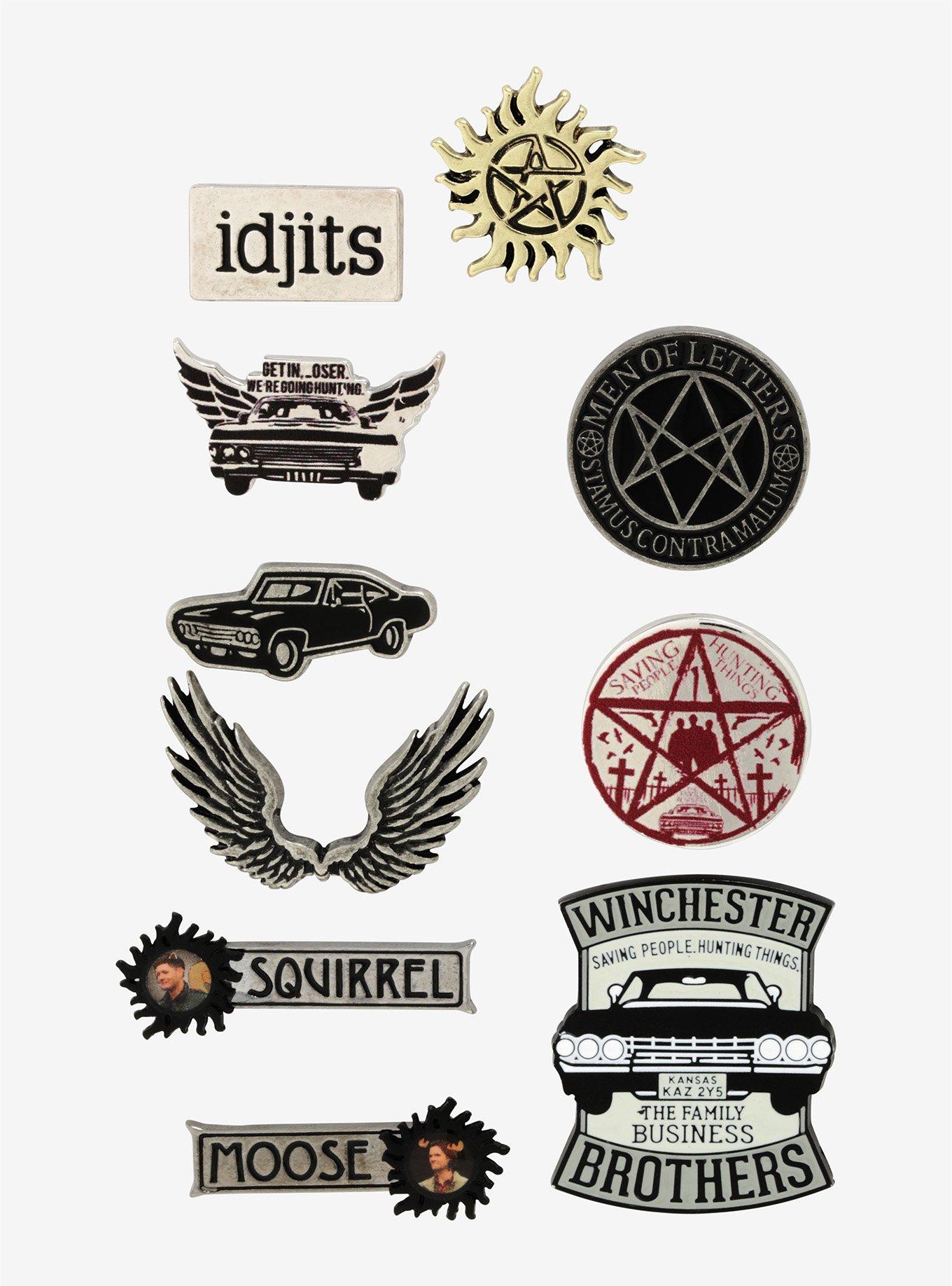 Supernatural Blind Box Enamel Pin, , hi-res