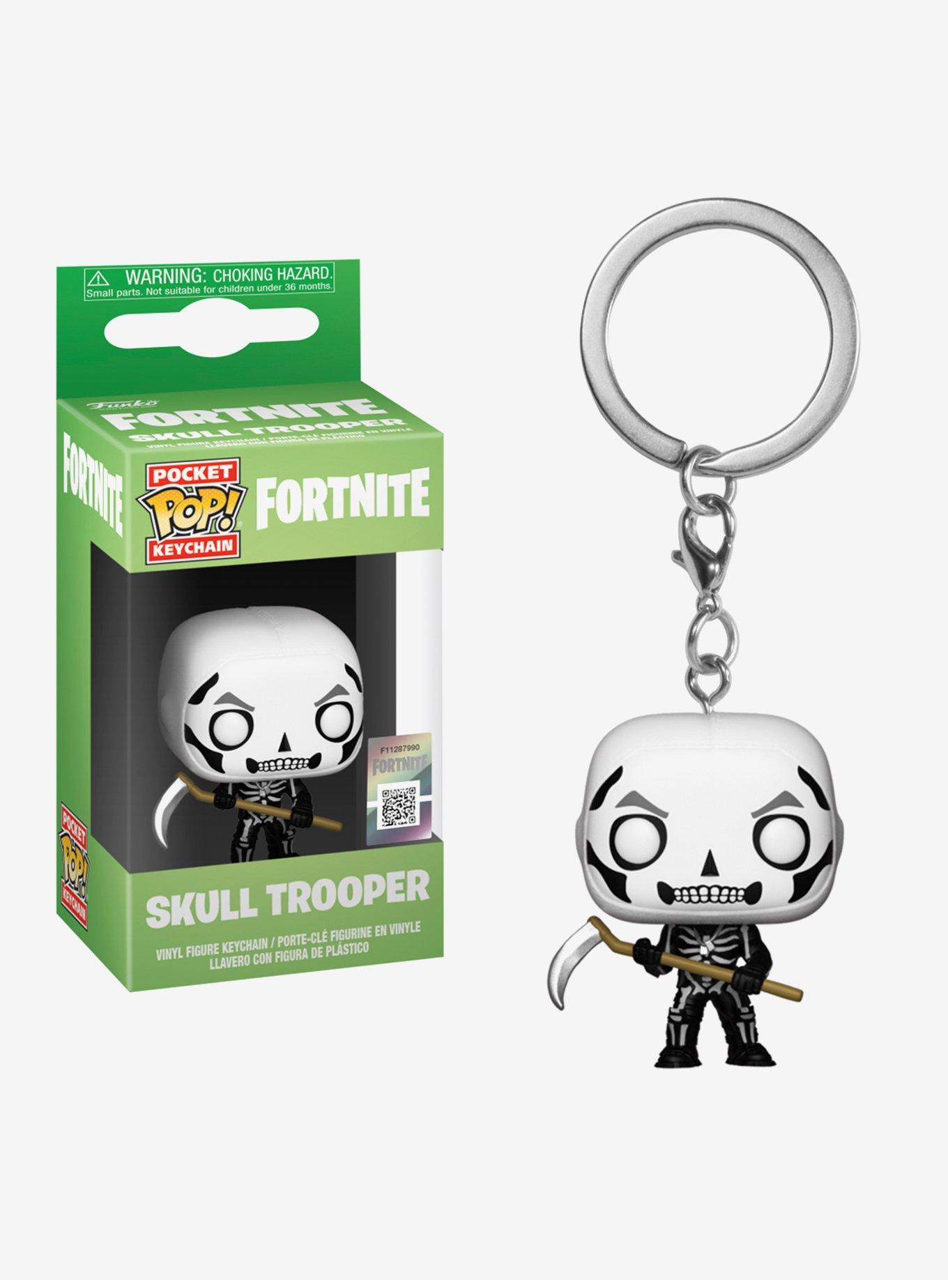 Funko Pocket Pop! Fortnite Skull Trooper Vinyl Key Chain | BoxLunch