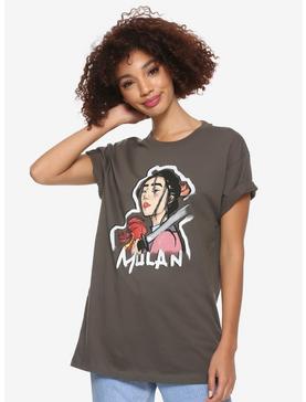Disney Princess Realistic Mulan Oversized T-Shirt, , hi-res