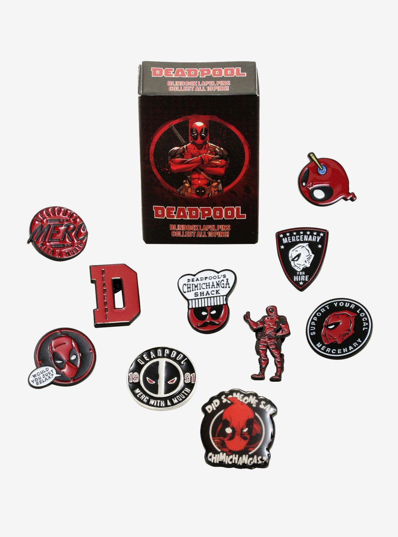 Deadpool Blind Box Enamel Pin, , hi-res