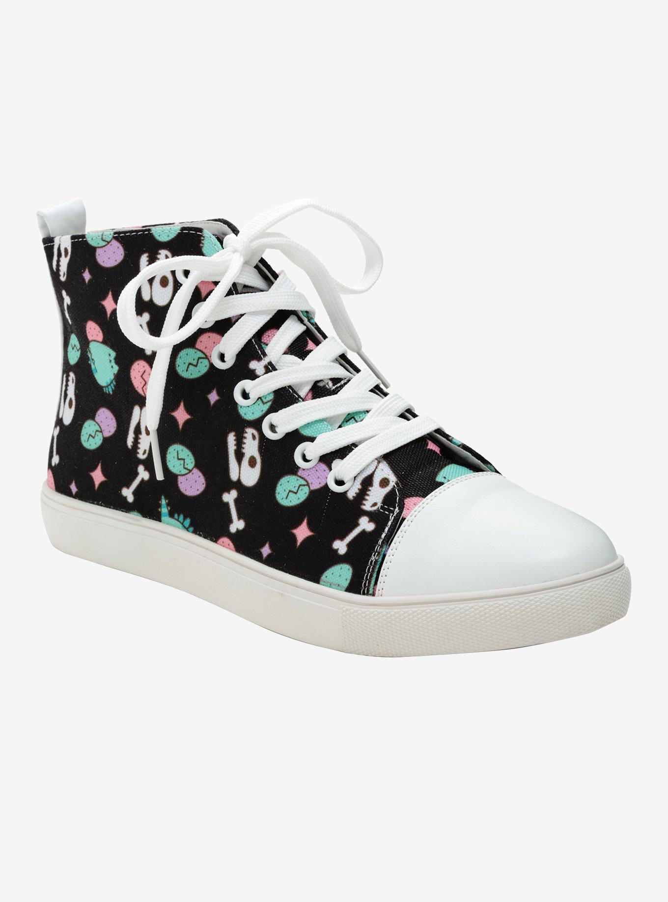 Pusheen Pusheenosaurus Canvas Hi-Top Sneakers, MULTI, hi-res