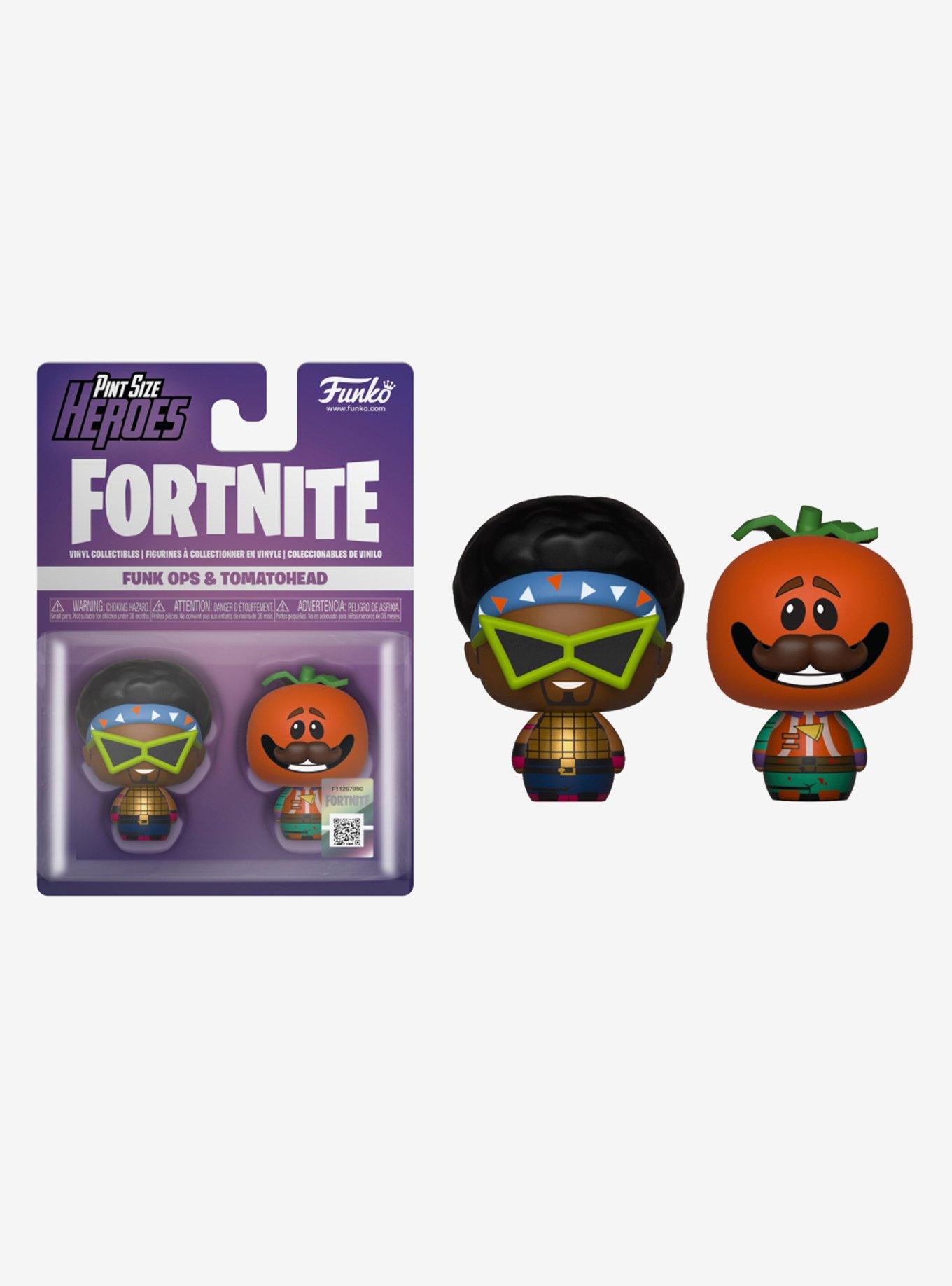 Funko Pint Sized Heroes Fortnite Funk Ops & Tomatohead Vinyl Figure Set, , hi-res