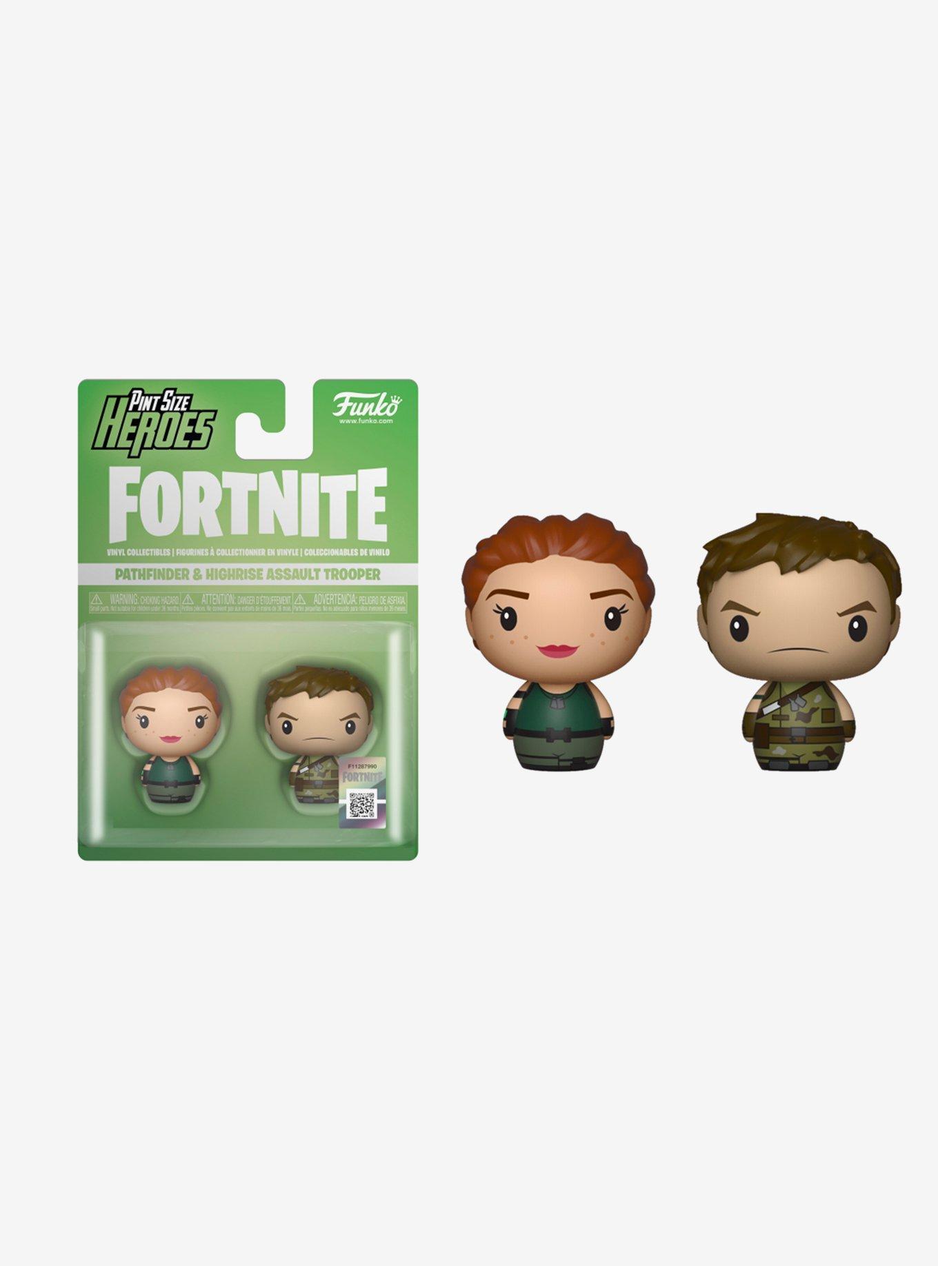 Funko Fortnite Pint Size Heroes Pathfinder & Highrise Assault Trooper Vinyl Figures, , hi-res