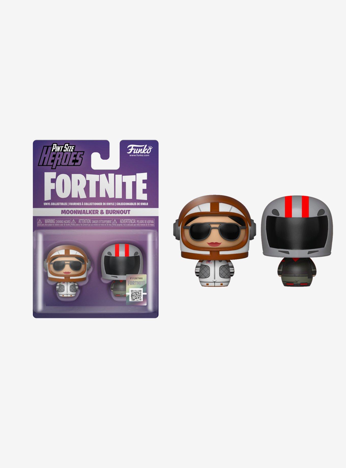 Funko Fortnite Pint Size Heroes Moonwalker & Burnout Vinyl Figures, , hi-res