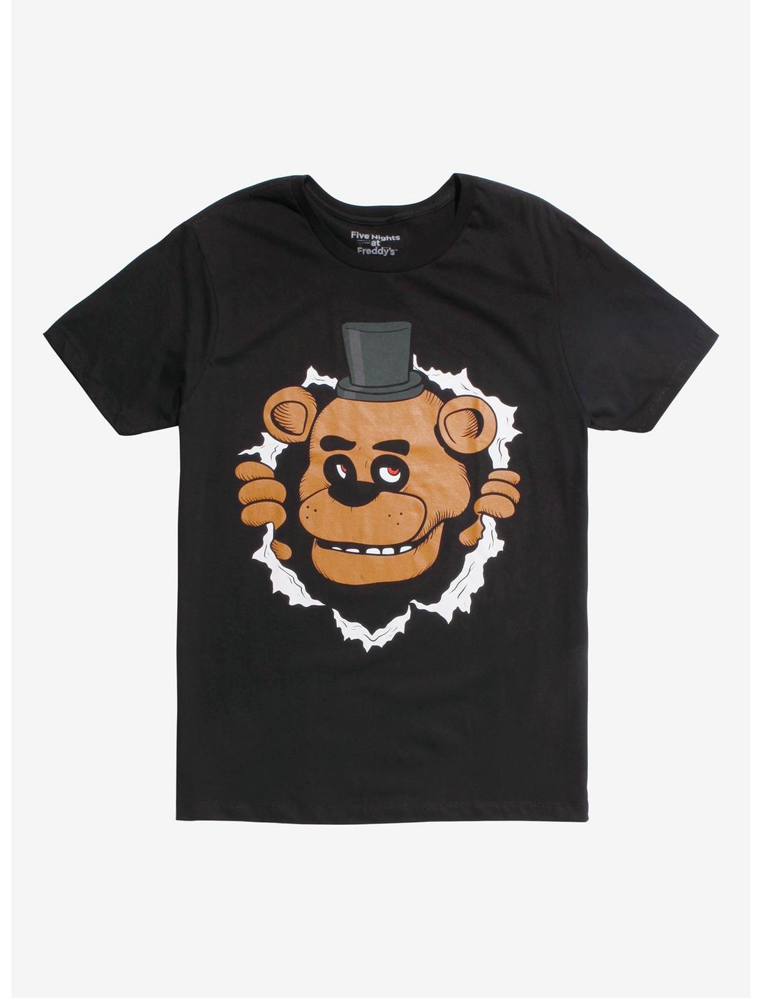 Five Nights At Freddy's Slasher Fazbear T-Shirt, BLACK, hi-res