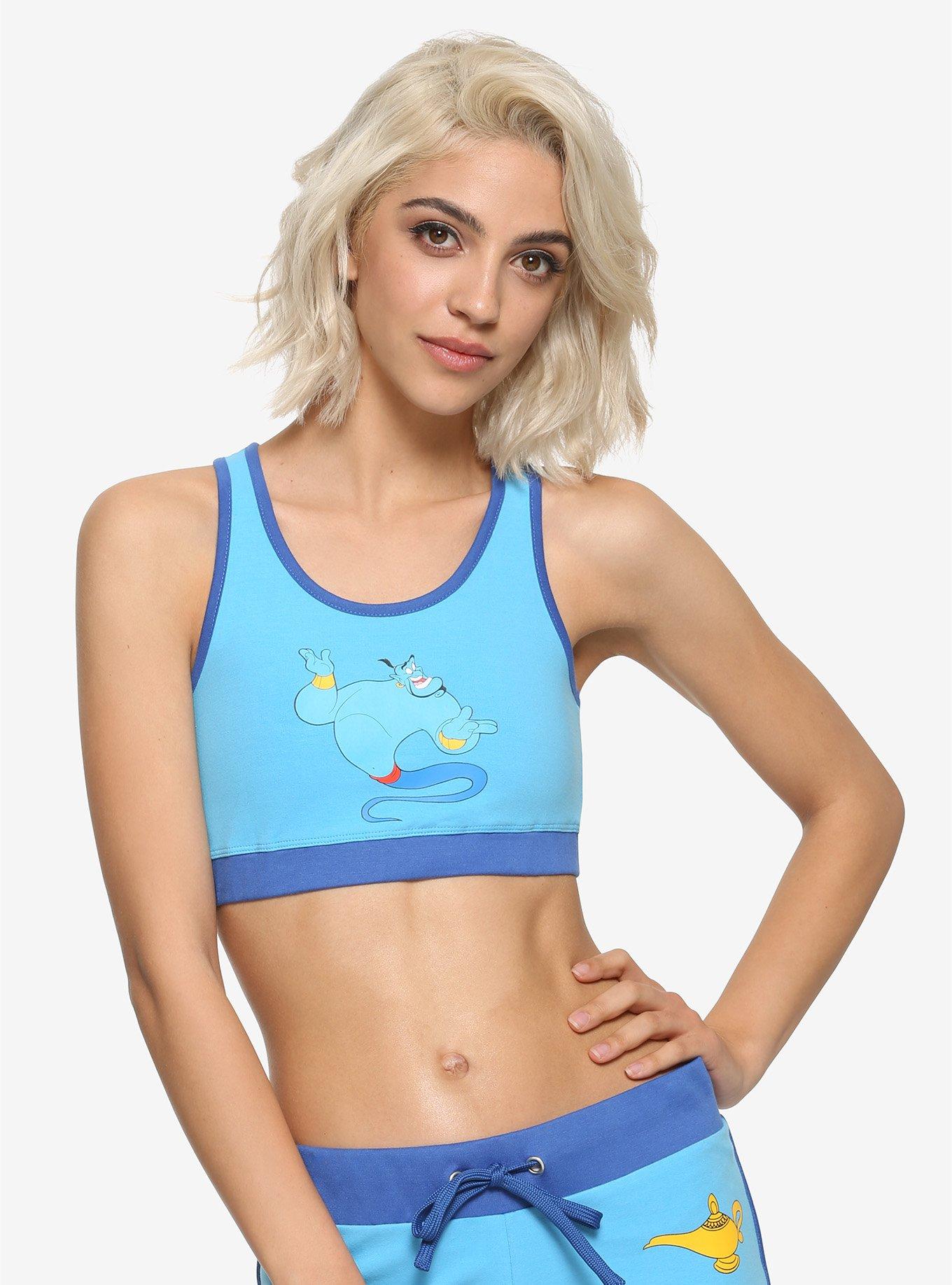 Disney Aladdin Genie Sports Bra, Hot Topic