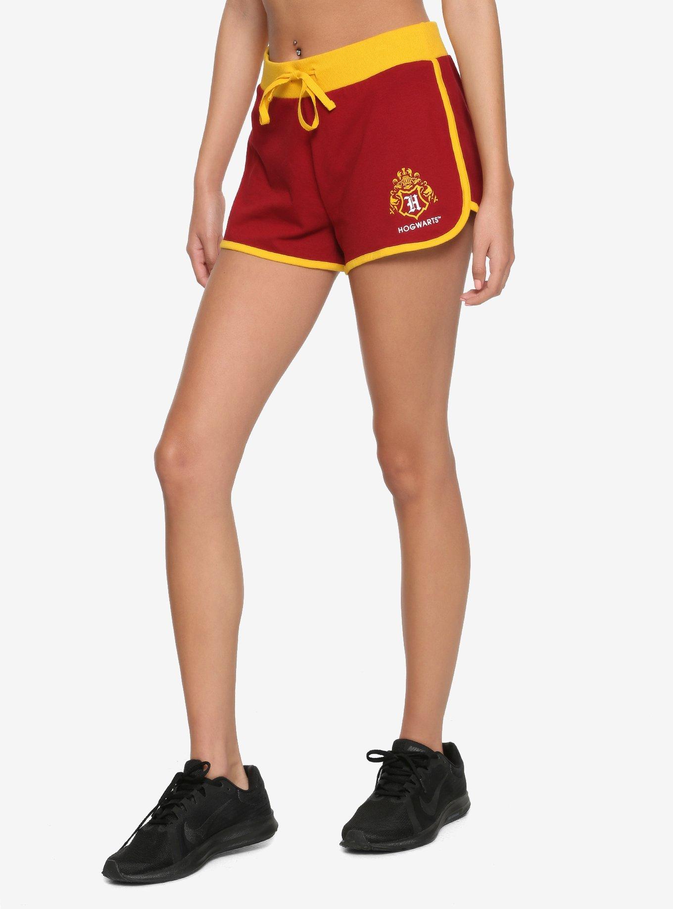 Harry Potter Gryffindor Girls Soft Shorts, RED, hi-res