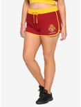Harry Potter Gryffindor Girls Soft Shorts Plus Size, RED, hi-res