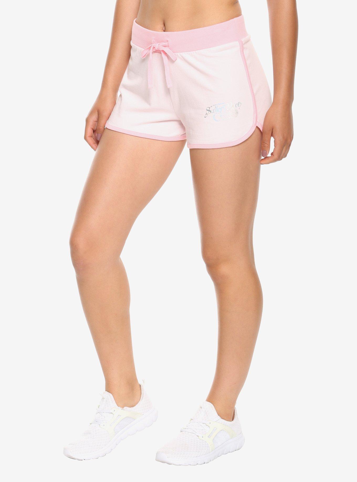 Sailor Moon Crystal Season III Holographic Foil Girls Soft Shorts, PINK, hi-res