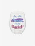 Friends Monica & Rachel Stemless Wine Glass, , hi-res