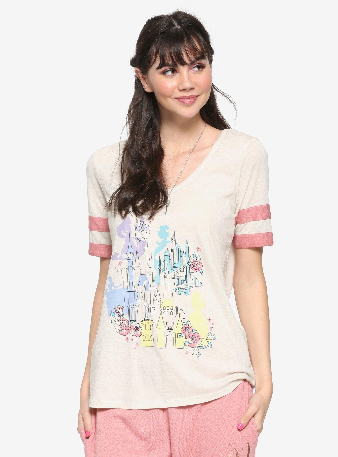 Destination Disney Princess Castle Athletic T-Shirt, MULTI, hi-res