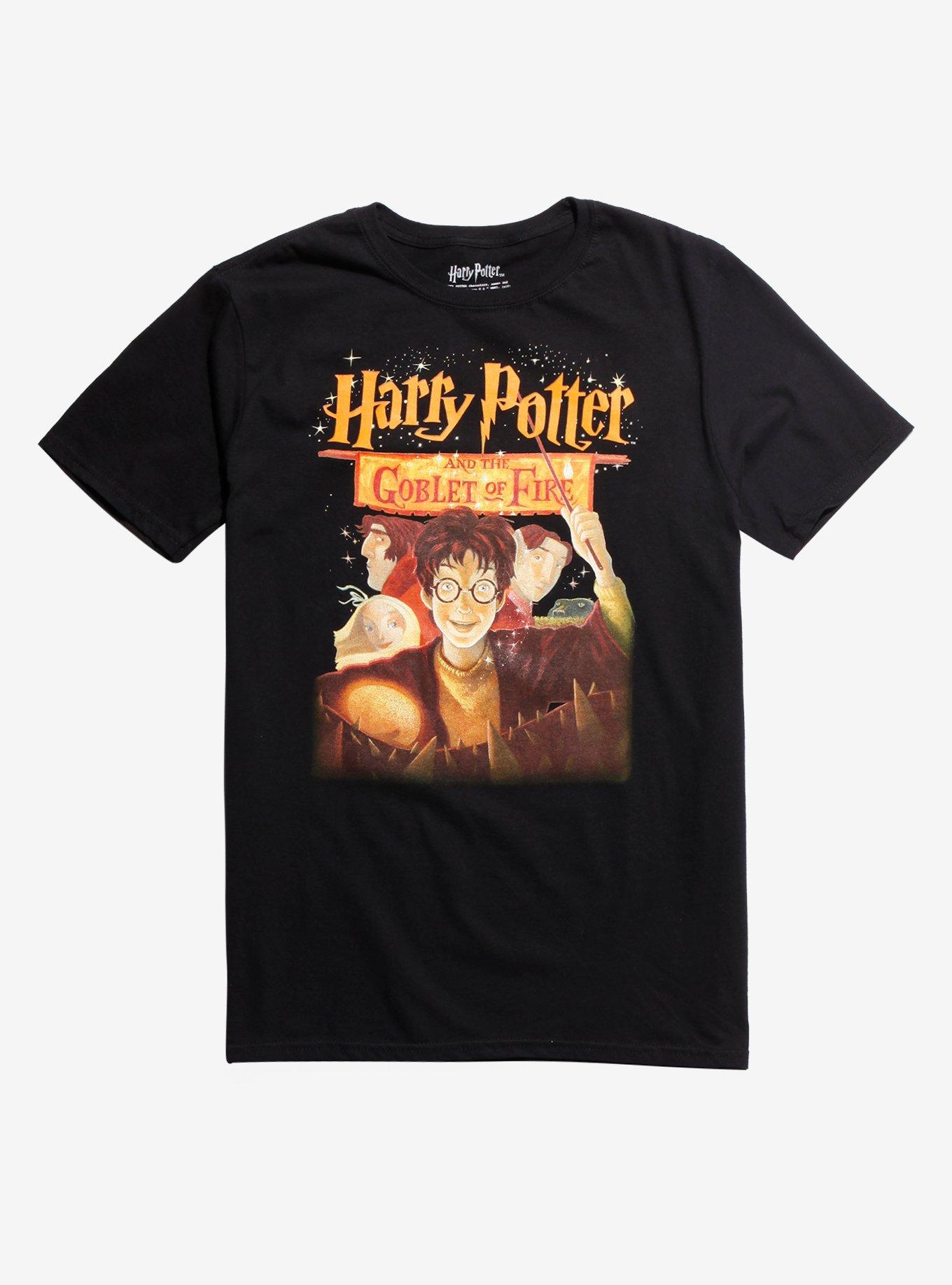 Harry Potter Goblet Of Fire Book Art T-Shirt | Hot Topic