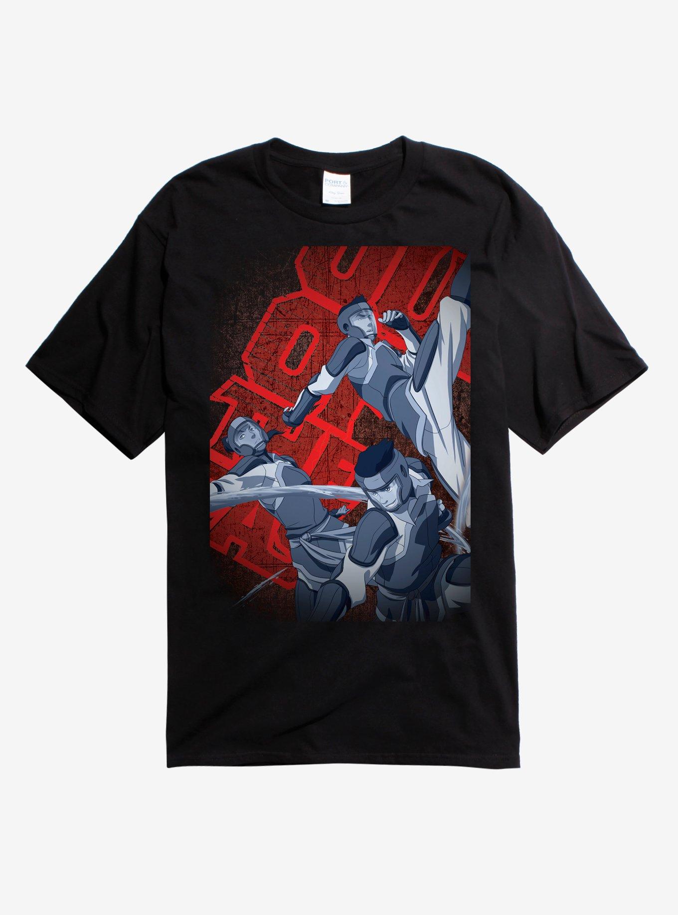 Legend of Korra Team T-Shirt, BLACK, hi-res