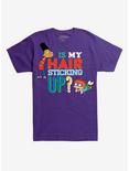 Nick 90s Gerald and Chuckie T-Shirt, PURPLE, hi-res