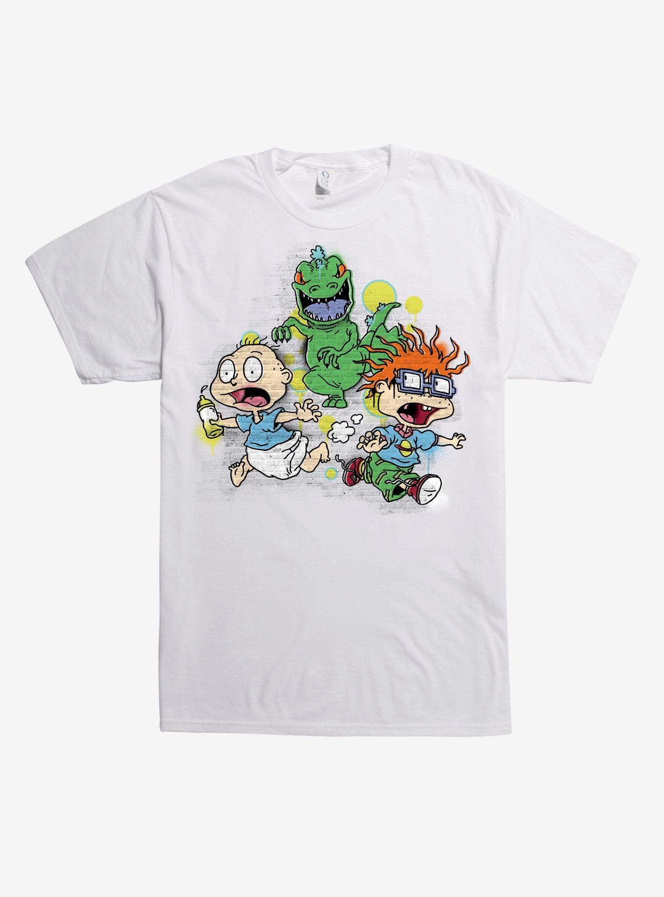 Rugrats Reptar Run Graffiti T-Shirt, , hi-res