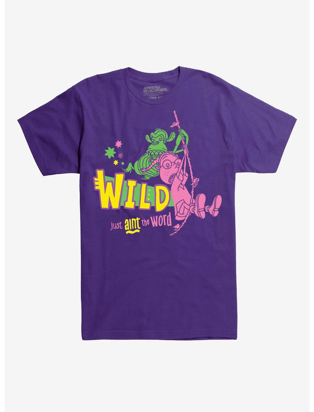 The Wild Thornberry's Wild Just Ain't the Word T-Shirt, PURPLE, hi-res