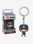 Funko Marvel Avengers Pocket Pop! Captain America Bobble-Head Key Chain, , hi-res