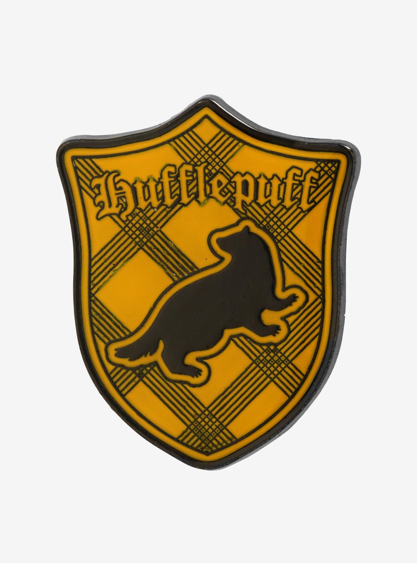 Harry Potter Hufflepuff Crest Enamel Pin | Hot Topic, image size:1091x1430