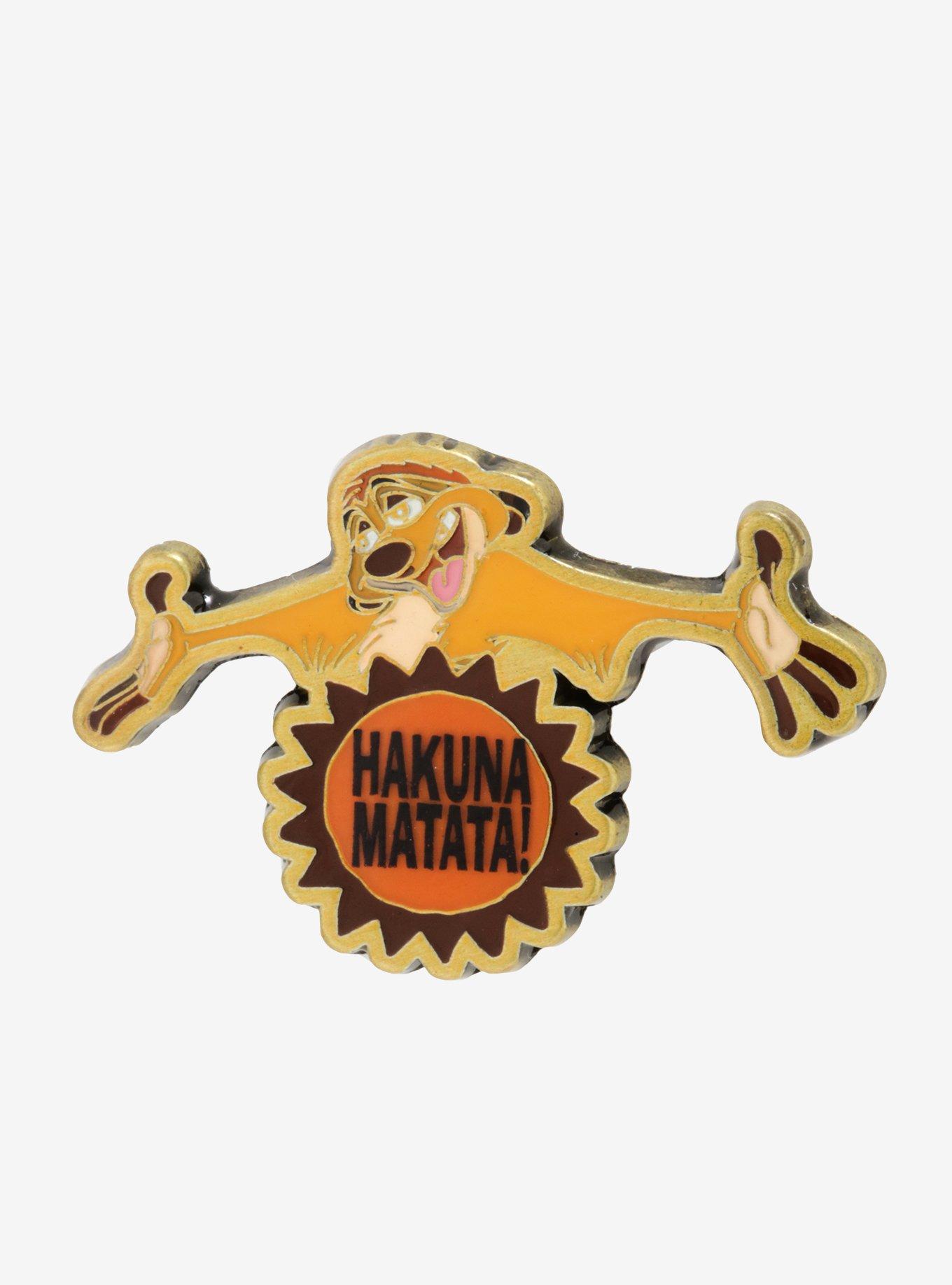 Loungefly Disney The Lion King Hakuna Matata Timon Enamel Pin, , hi-res