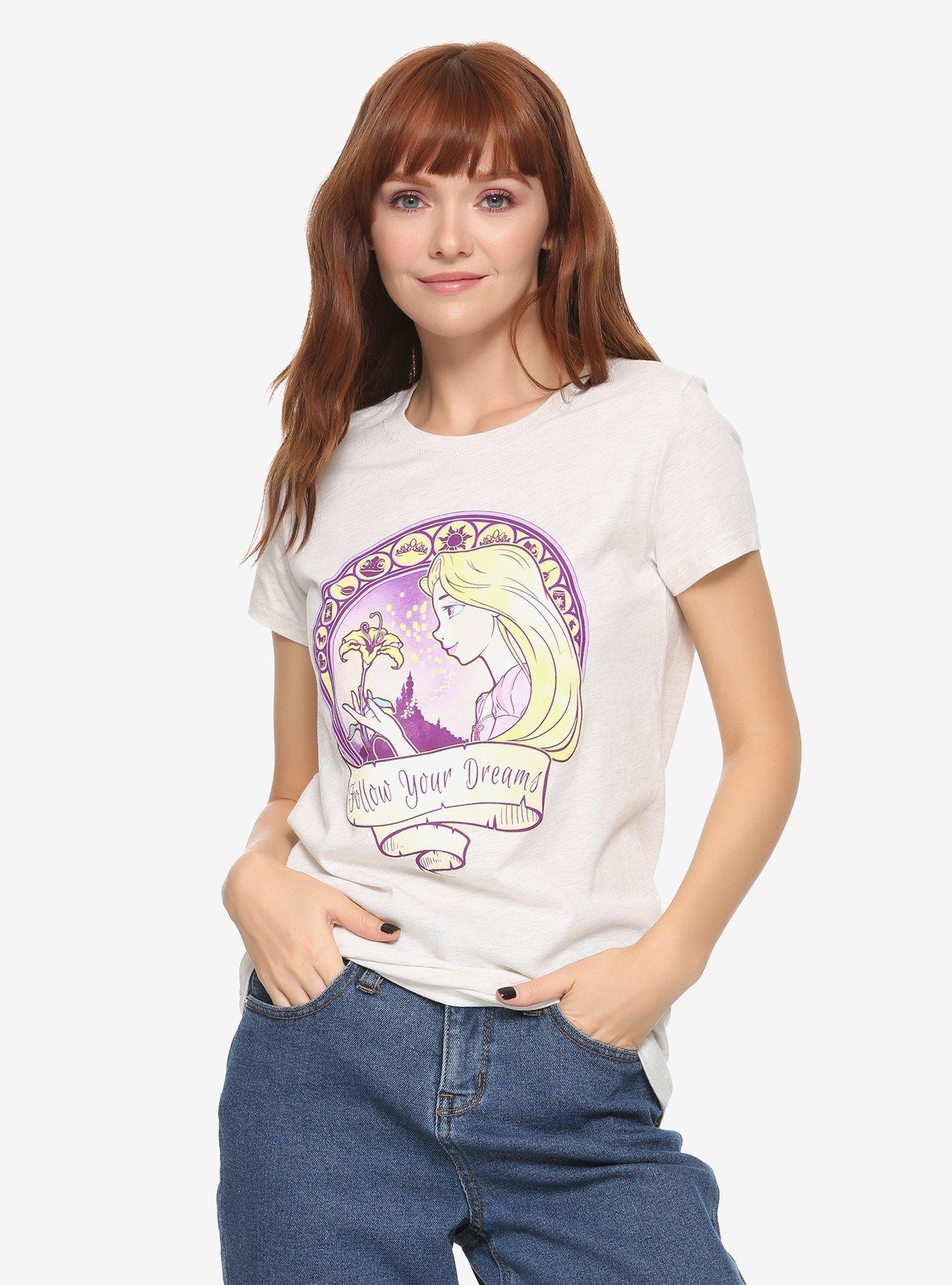 Disney Princess Tangled Rapunzel Follow Your Dreams Girls T Shirt Hot Topic