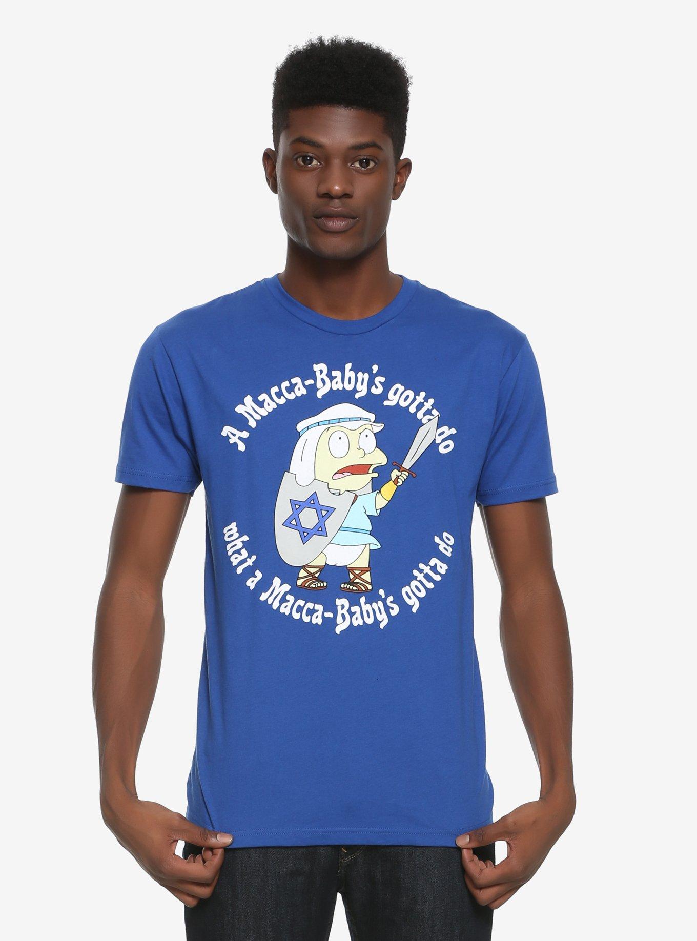 Rugrats Macca-Baby T-Shirt - BoxLunch Exclusive, BLUE, hi-res