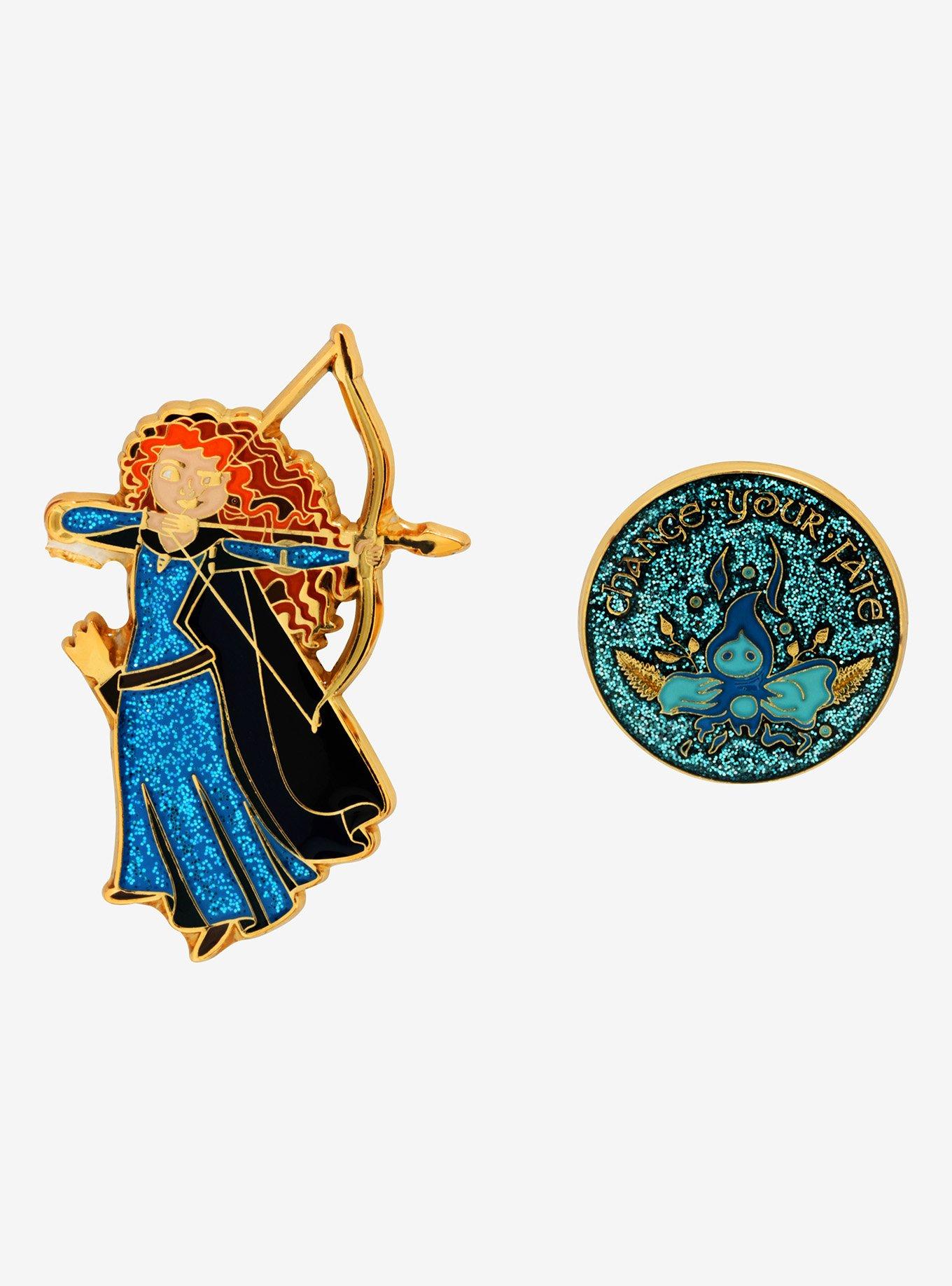 Disney Pixar Brave Merida Wisp Enamel Pin Set - BoxLunch Exclusive, , hi-res