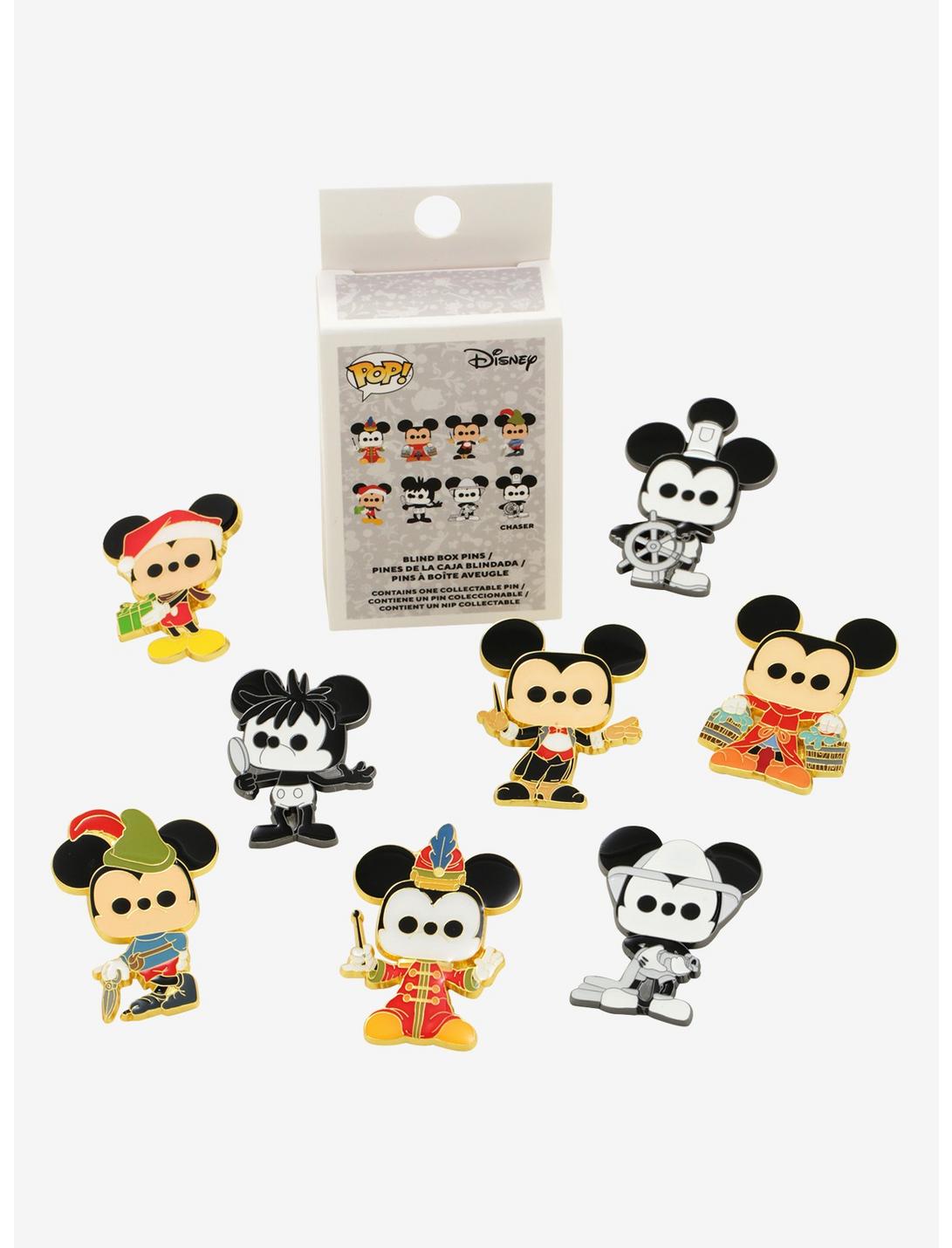 Funko Pop! Disney Mickey Mouse 90th Blind Box Enamel Pin - BoxLunch Exclusive, , hi-res