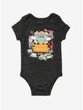 Friends Icons Infant Bodysuit - BoxLunch Exclusive, GREY, hi-res