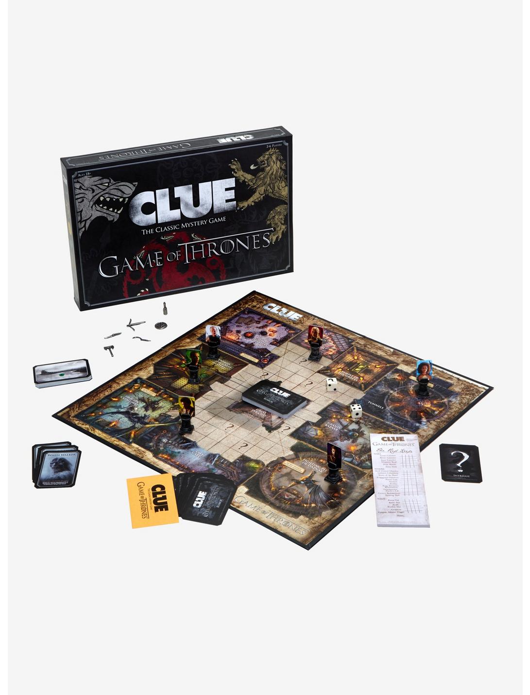 Clue: Game Of Thrones Edition Board Game, , hi-res