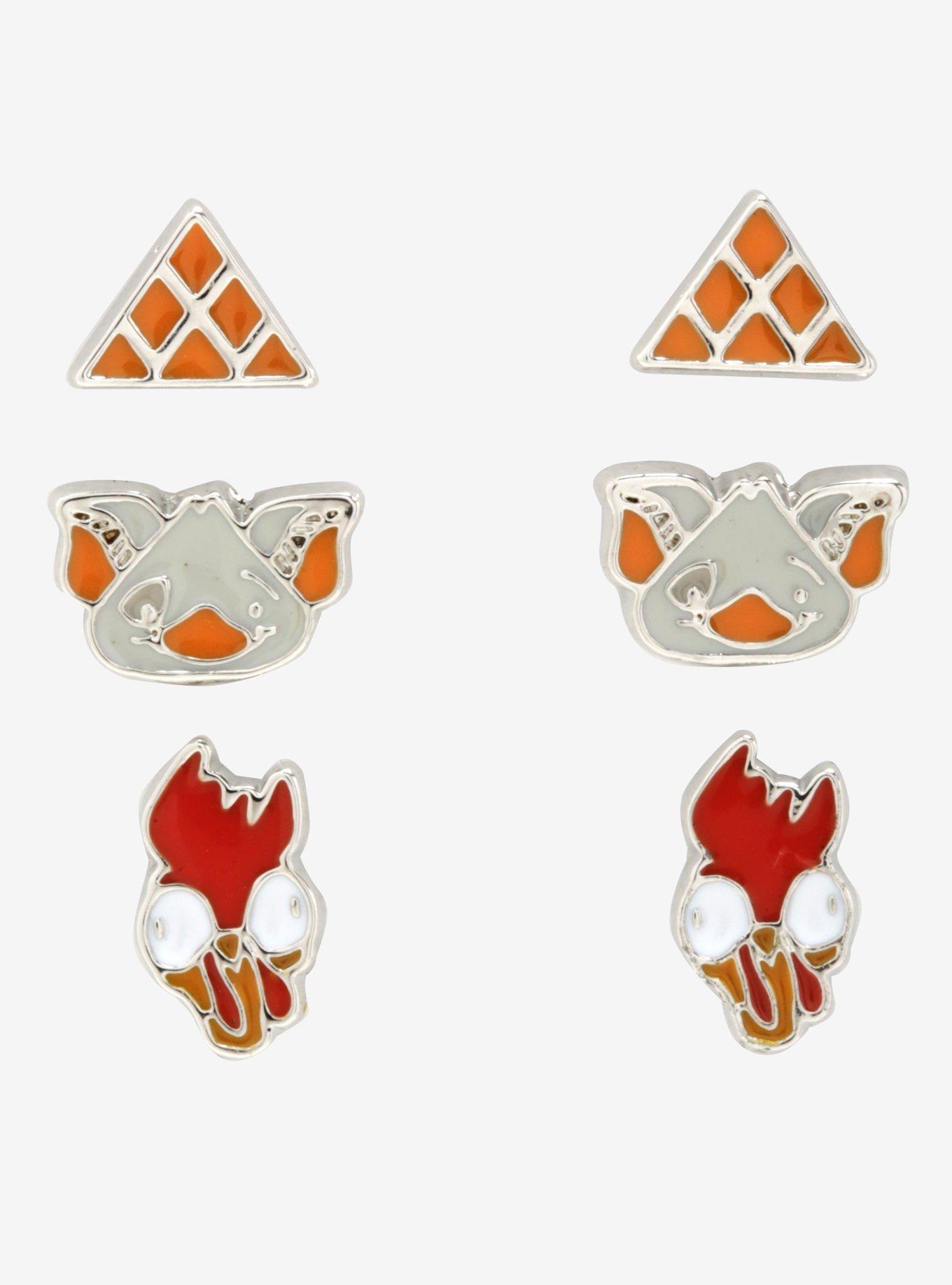 Disney Moana Pua Hei Hei Earring Set, , hi-res