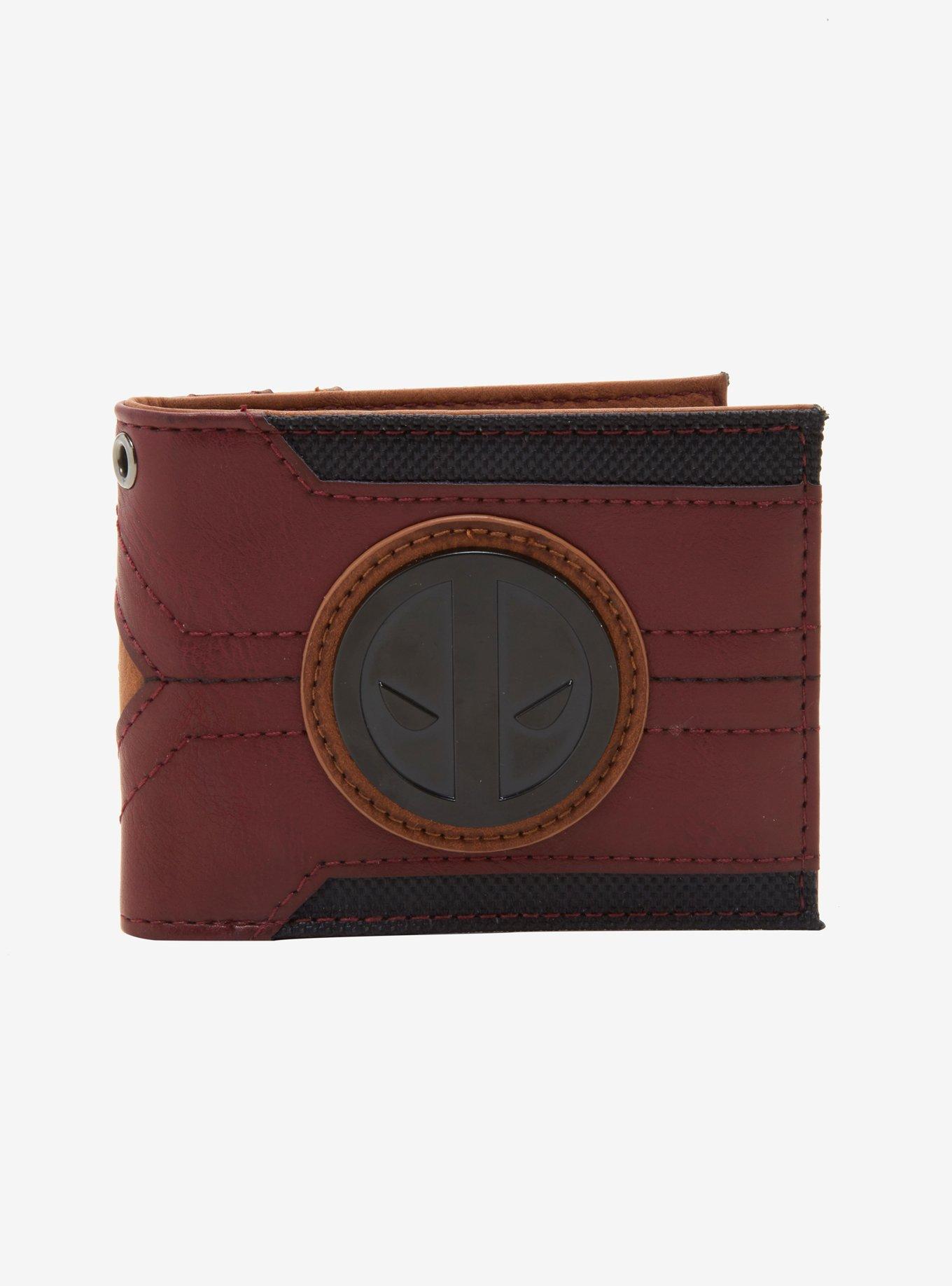 Marvel Deadpool Badge Bi-Fold Wallet, , hi-res