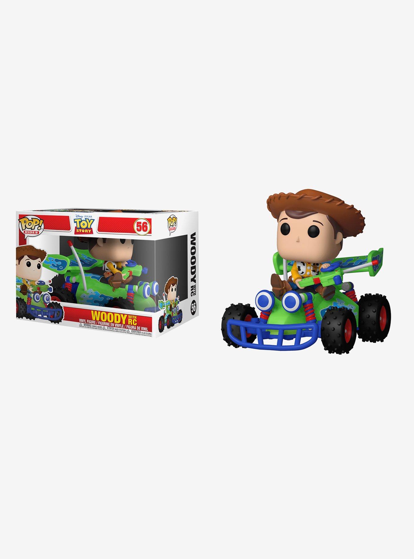 Funko Pop! Toy Story Rides Woody With RC Vinyl Figure