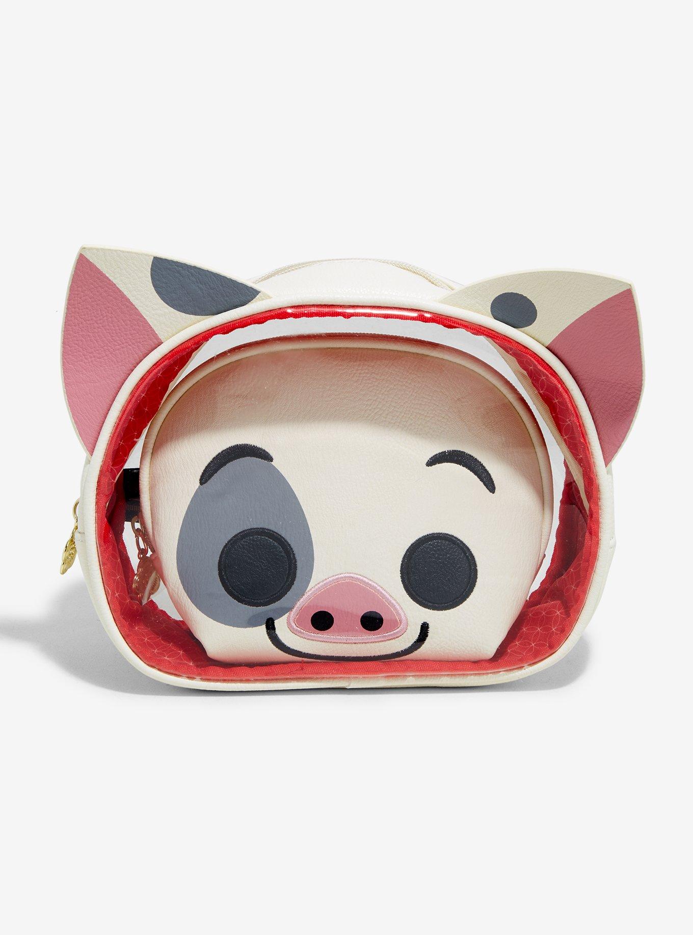Loungefly Disney Moana Pua Makeup Bag Set, , hi-res