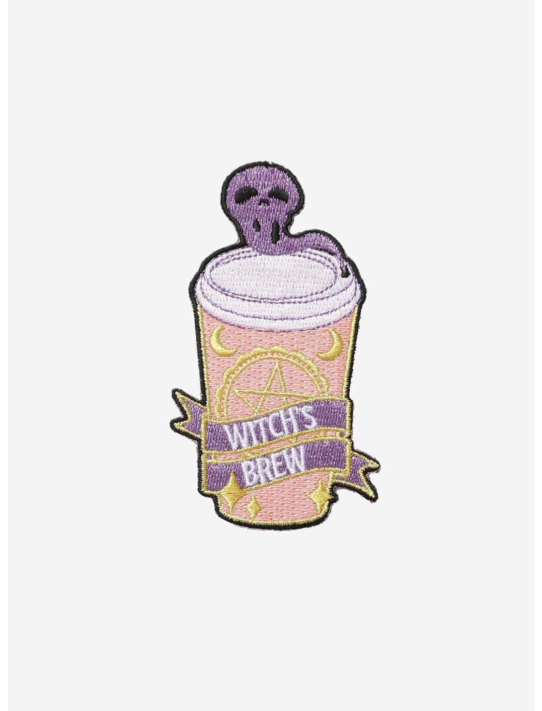 Witch's Brew Iron-On Patch, , hi-res