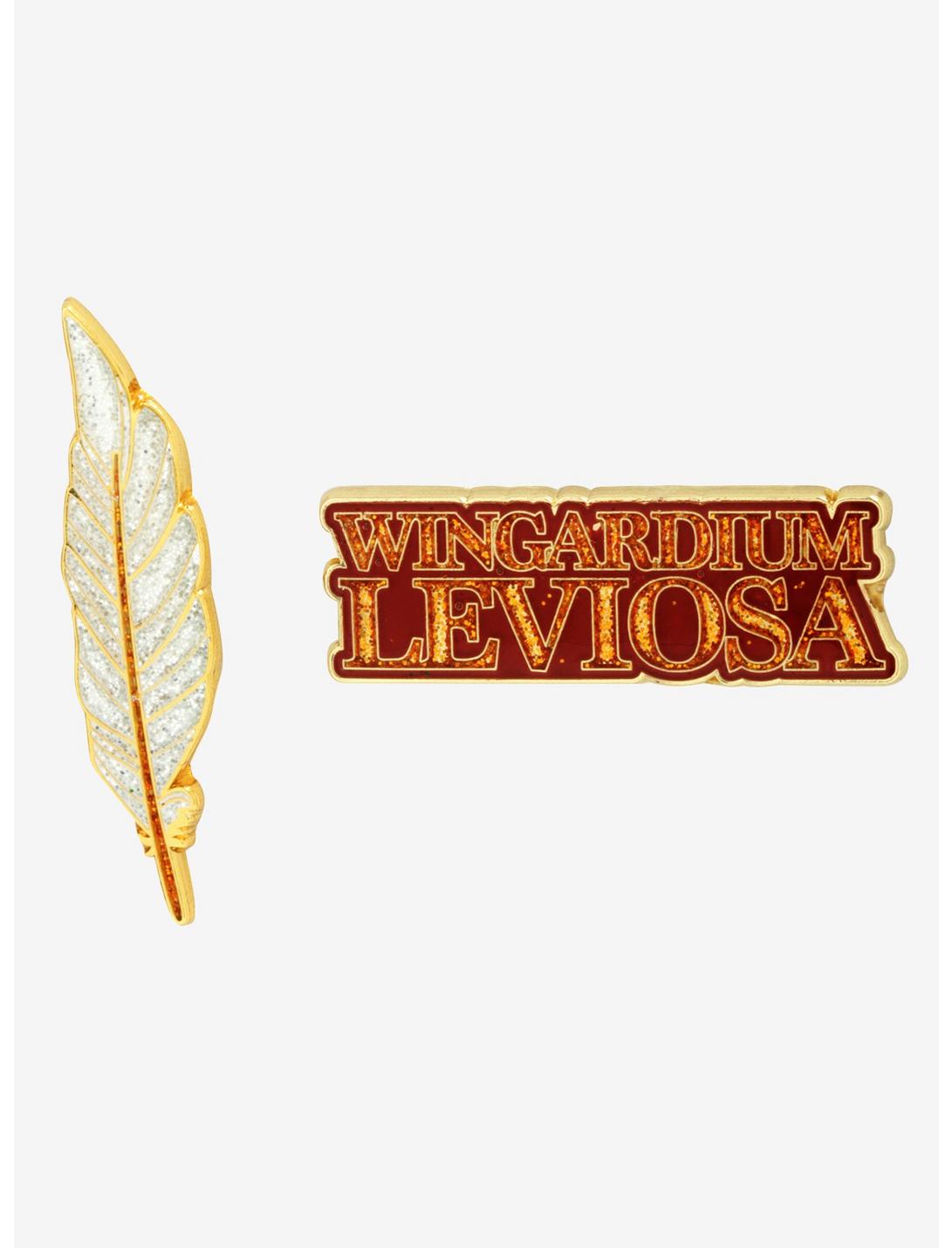 Loungefly Harry Potter Wingardium Leviosa Enamel Pin Set - BoxLunch Exclusive, , hi-res