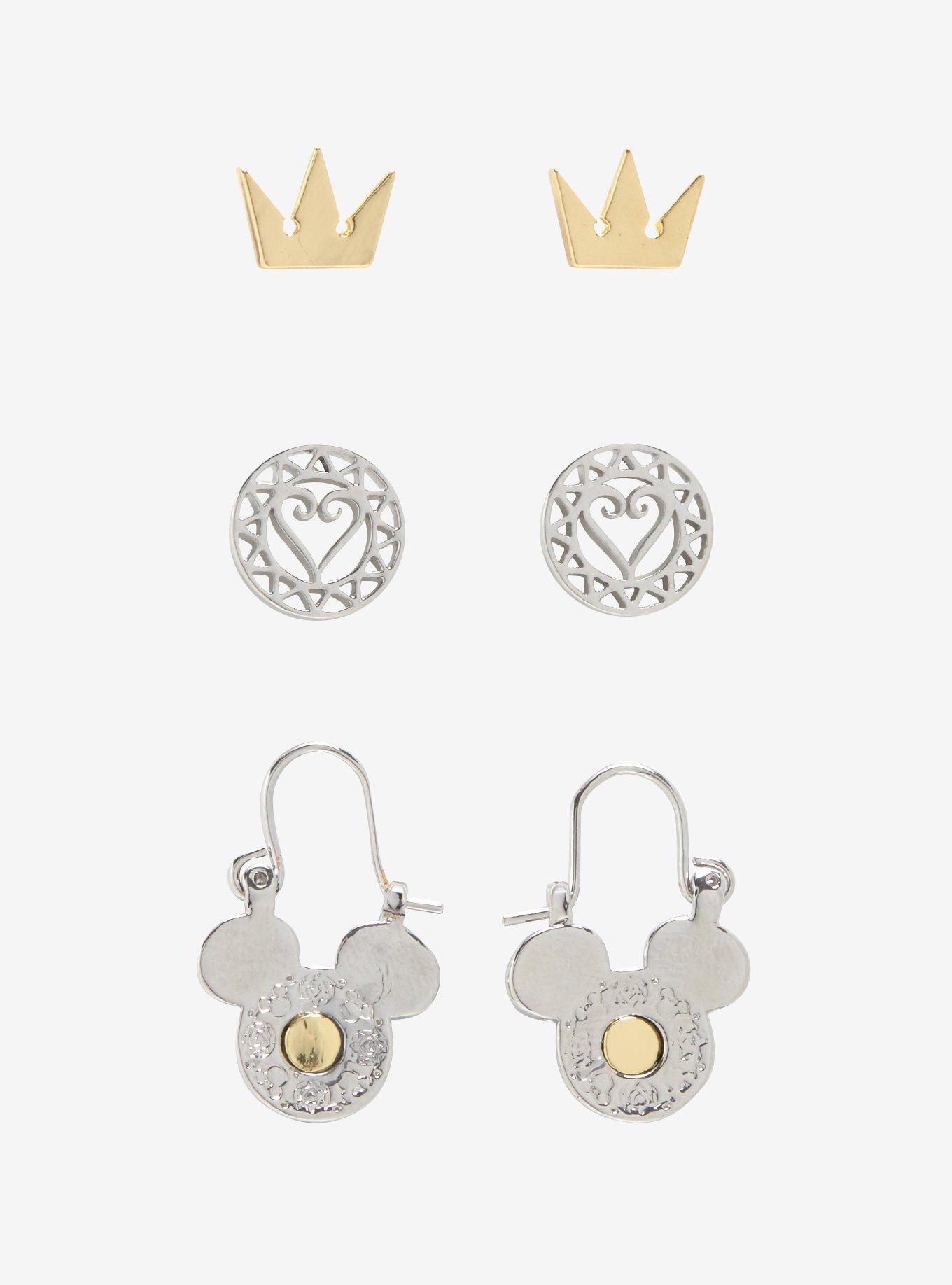 Disney Kingdom Hearts Earring Set - BoxLunch Exclusive, , hi-res