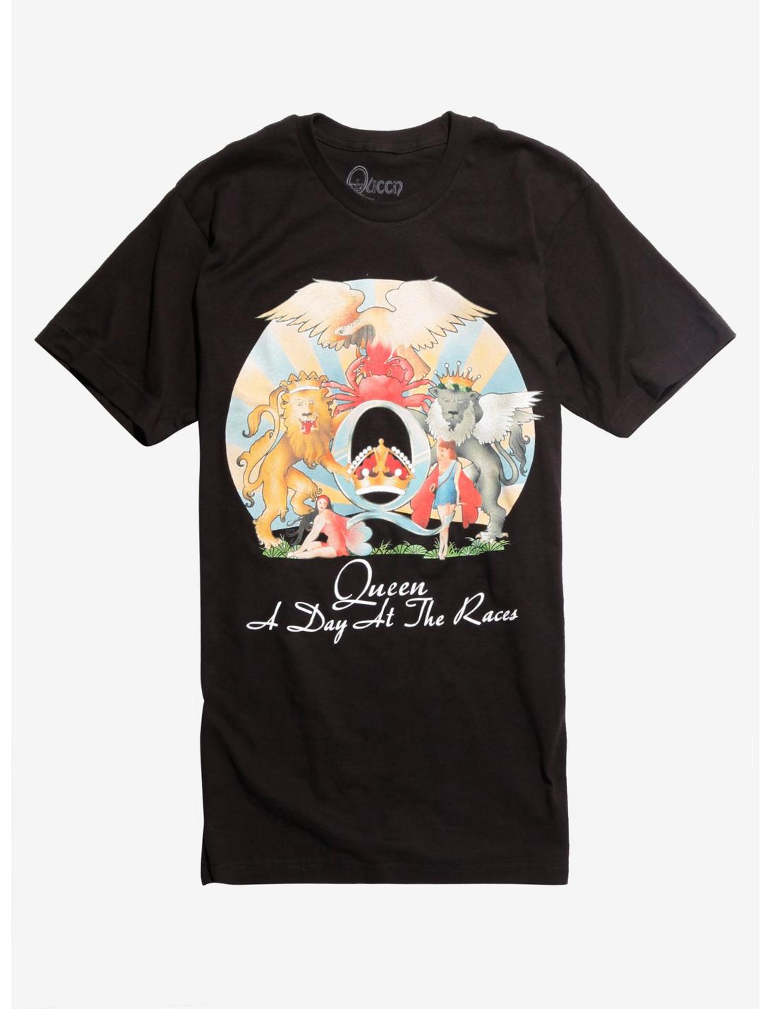 Queen A Day At The Races T-Shirt, BLACK, hi-res